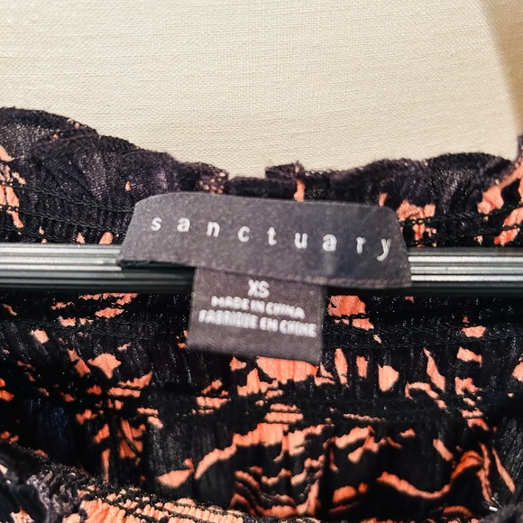 Sanctuary off the shoulder top XS - Picture 3 of 5